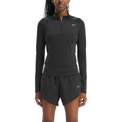 Reebok Performance Biegowy 1/4 Zip - Kobiety Reebok Performance Biegowy 1/4 Zip - Kobiety