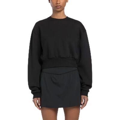 Reebok Classic - CL Wde Fleece Coverup - Sort - Kvinde - Sweatshirt Reebok Classic - CL Wde Fleece Coverup - Sort - Kvinde - Sweatshirt