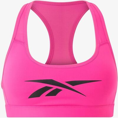 Reebok Rosa Lux Vector Racer-BH - Sport-BH Reebok Rosa Lux Vector Racer-BH - Sport-BH