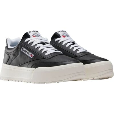 Reebok Club C Megacourt Schwarz/Chalk/Weiß - Sneaker Reebok Club C Megacourt Schwarz/Chalk/Weiß - Sneaker