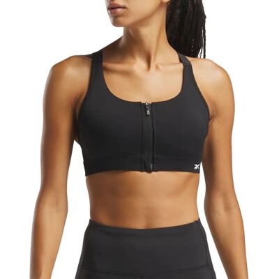 Soutien-gorge Reebok Lux Front-Zip High Bralet - Noir - XS Soutien-gorge Reebok Lux Front-Zip High Bralet - Noir - XS