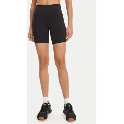 Reebok Lux Alta Tiro Alto Shorts Neri - Shorts Reebok Lux Alta Tiro Alto Shorts Neri - Shorts