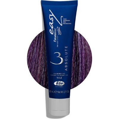 Lisap Easy Absolute 3 Paarse Haarkleur - Haarverf Lisap Easy Absolute 3 Paarse Haarkleur - Haarverf