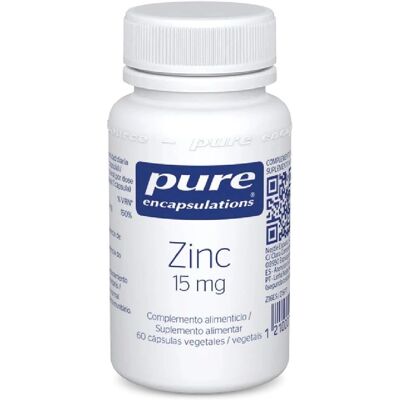 Pure Encapsulations Zinco 15mg - Suplemento alimentar Pure Encapsulations Zinco 15mg - Suplemento alimentar