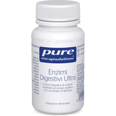 Nestlé Pure Encapsulations Enzimi Digestivi Ultra - Integratore digestivo - 30 capsule Nestlé Pure Encapsulations Enzimi Digestivi Ultra - Integratore digestivo - 30 capsule