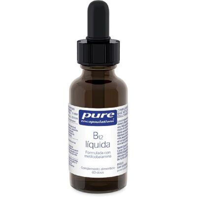 Pure Encapsulations B12 Líquido - Suplemento vitamínico Pure Encapsulations B12 Líquido - Suplemento vitamínico