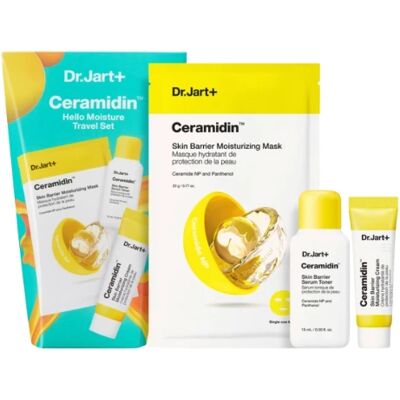 Dr.Jart+ Ceramidin Hello Moisture Travel Set - Hudpleiesett Dr.Jart+ Ceramidin Hello Moisture Travel Set - Hudpleiesett