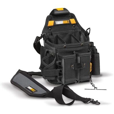 ToughBuilt TB-CT-114 Electrician Tool Pouch - Black Multicolor ToughBuilt TB-CT-114 Electrician Tool Pouch - Black Multicolor
