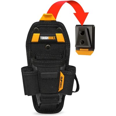 Toughbuilt Etui na narzędzia - 11 kieszeni i pętli - Wytrzymały system klipsów na pasek Toughbuilt Etui na narzędzia - 11 kieszeni i pętli - Wytrzymały system klipsów na pasek