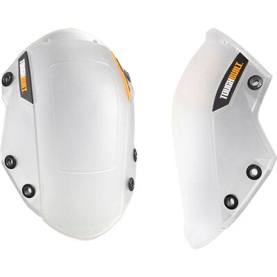 ToughBuilt White Non-Marring Knee Pad SnapShells - Knee Pad ToughBuilt White Non-Marring Knee Pad SnapShells - Knee Pad