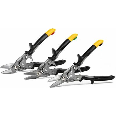 ToughBuilt TB-H4S3-60 Aviation Tin Snip 3PC Set - Lawn Mower ToughBuilt TB-H4S3-60 Aviation Tin Snip 3PC Set - Lawn Mower