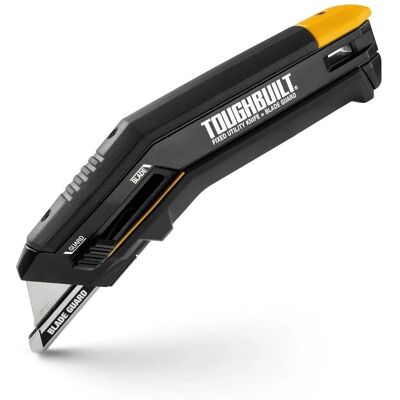 ToughBuilt - TB-H4-11-G - Zabezpieczenie Przesuwne - Stałe Ostrze - Nóż ToughBuilt - TB-H4-11-G - Zabezpieczenie Przesuwne - Stałe Ostrze - Nóż