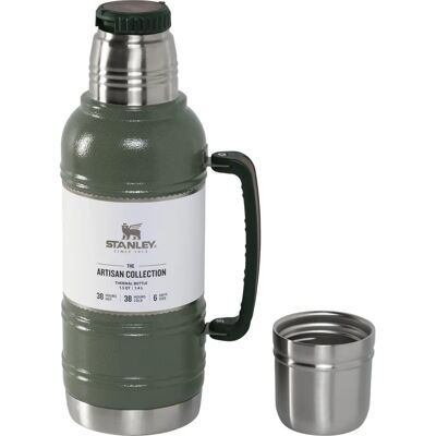 Stanley The Artisan 1.4L Thermal Bottle - Hammertone Green Stanley The Artisan 1.4L Thermal Bottle - Hammertone Green
