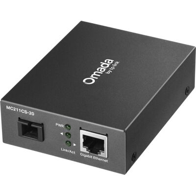 Convertitore di rete TP-Link Omada MC211CS-20 - 1000 Mbit/s Convertitore di rete TP-Link Omada MC211CS-20 - 1000 Mbit/s