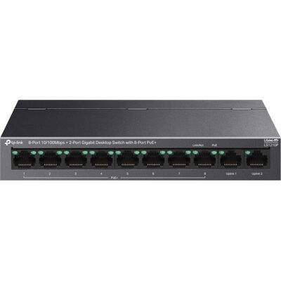 Switch réseau TP-Link LS1210P - non géré L2 Gigabit Ethernet - PoE - Bureau - Publicité Switch réseau TP-Link LS1210P - non géré L2 Gigabit Ethernet - PoE - Bureau - Publicité