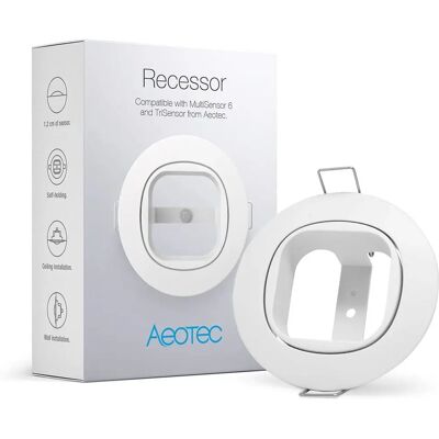 Recessor Aeotec MultiSensor - Support de Montage Capteur - Publicité Recessor Aeotec MultiSensor - Support de Montage Capteur - Publicité