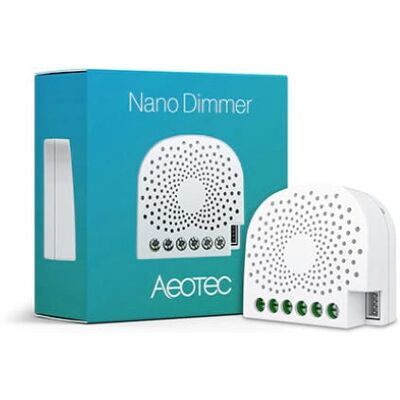 Aeotec Nano Dimmer - Modulo Dimmer Z-Wave Compatto Aeotec Nano Dimmer - Modulo Dimmer Z-Wave Compatto