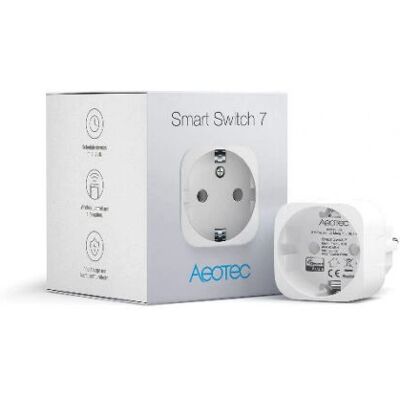 Aeotec Smart Switch 7 - Intelligente Steckdose - 2300 W - Weiß Aeotec Smart Switch 7 - Intelligente Steckdose - 2300 W - Weiß