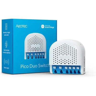 Aeotec Intelligenter Zigbee Schalter - Energie & Verbrauchsüberwachung - Kompatibel mit SmartThings & Matter Aeotec Intelligenter Zigbee Schalter - Energie & Verbrauchsüberwachung - Kompatibel mit SmartThings & Matter