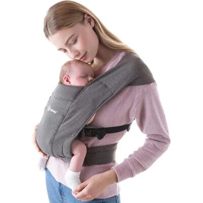 Ergobaby Embrace Baby Carrier - Heather Grey - Baby Tragesitz Ergobaby Embrace Baby Carrier - Heather Grey - Baby Tragesitz