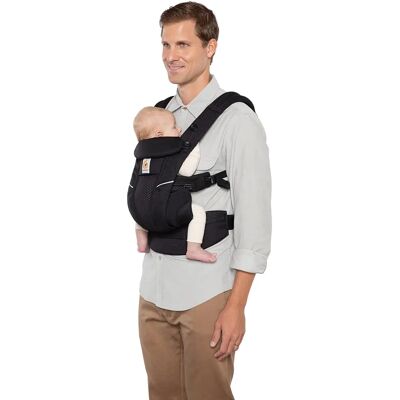 ergobaby Omni Breeze Marsupio per Bambini - Softflex Mesh - nero onice ergobaby Omni Breeze Marsupio per Bambini - Softflex Mesh - nero onice