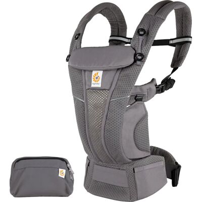 ergobaby Omni Breeze Porte-bébé - Softflex Mesh - gris graphite - Publicité ergobaby Omni Breeze Porte-bébé - Softflex Mesh - gris graphite - Publicité