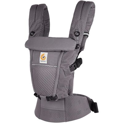 Ergobaby Adapt Babytrage - Mesh, 3 Positionen, Graphitgrau Ergobaby Adapt Babytrage - Mesh, 3 Positionen, Graphitgrau