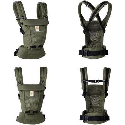 ergobaby Adapt SoftFlex Mesh - olivově zelená ergobaby Adapt SoftFlex Mesh - olivově zelená