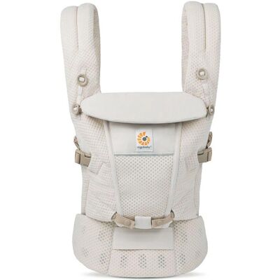 Ergobaby Natürlicher Beigefarbener SoftFlex Mesh Babytrage - Adapt Ergobaby Natürlicher Beigefarbener SoftFlex Mesh Babytrage - Adapt