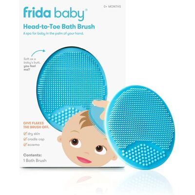 Fridababy Skinsoother Kopf bis Fuß Badpinsel - Badpinsel für trockene Haut und Ekzem Fridababy Skinsoother Kopf bis Fuß Badpinsel - Badpinsel für trockene Haut und Ekzem