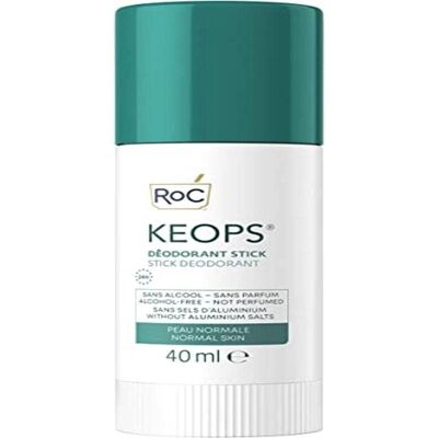 Déodorant Roc Keops en Stick - 24h, Sans Parfum, Peaux Sensibles Déodorant Roc Keops en Stick - 24h, Sans Parfum, Peaux Sensibles