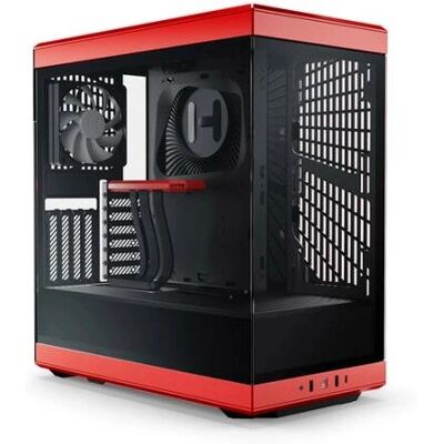 HYTE Y40 Mid-Tower ATX Case - Red HYTE Y40 Mid-Tower ATX Case - Red