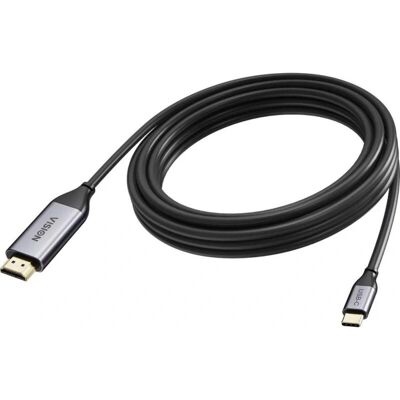 Vision - TC-5MUSBCHDMI/BL - USB-C zu HDMI - 5m - Kabel Vision - TC-5MUSBCHDMI/BL - USB-C zu HDMI - 5m - Kabel