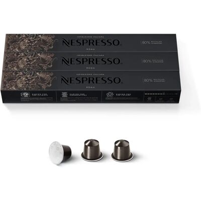 Nespresso - Roma - 30 capsules - Espresso - Capsules Nespresso - Roma - 30 capsules - Espresso - Capsules