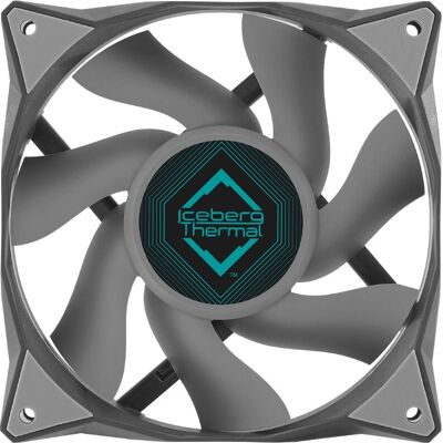Ventilateur de Boîtier Iceberg Thermal IceGALE - 12cm Gris Ventilateur de Boîtier Iceberg Thermal IceGALE - 12cm Gris
