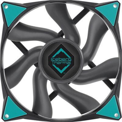 Iceberg Thermal IceGALE Xtra Ventilateur PC Laiton 14cm - Fiable & Silencieux Iceberg Thermal IceGALE Xtra Ventilateur PC Laiton 14cm - Fiable & Silencieux