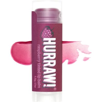 Hurraw! Raspberry Lip Balm - Lip Balm - Raspberry - Vegan & Organic Hurraw! Raspberry Lip Balm - Lip Balm - Raspberry - Vegan & Organic