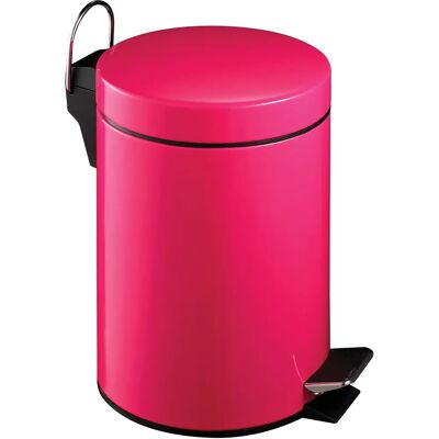 Premier Housewares Pedal Bin - 3 L - Knallpink - Pedal Bin Premier Housewares Pedal Bin - 3 L - Knallpink - Pedal Bin