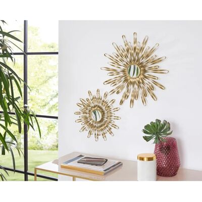 LEONIQUE - Sonne, gold - Gold - 46 cm Durchmesser - Wall decor LEONIQUE - Sonne, gold - Gold - 46 cm Durchmesser - Wall decor