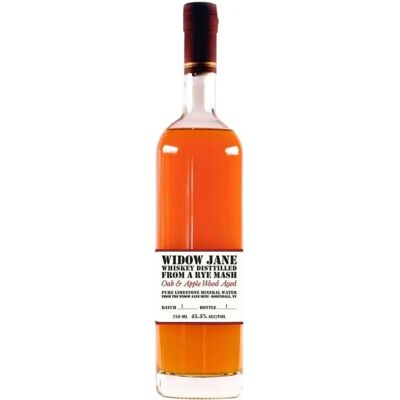 Widow Jane Rye Mash Vieilli en chêne et bois de pommier - Whisky - Publicité Widow Jane Rye Mash Vieilli en chêne et bois de pommier - Whisky - Publicité