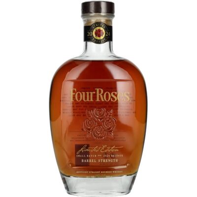 Four Roses Bourbon Four Roses Barrel Strength - Édition Limitée Small Batch Whiskey - Publicité Four Roses Bourbon Four Roses Barrel Strength - Édition Limitée Small Batch Whiskey - Publicité