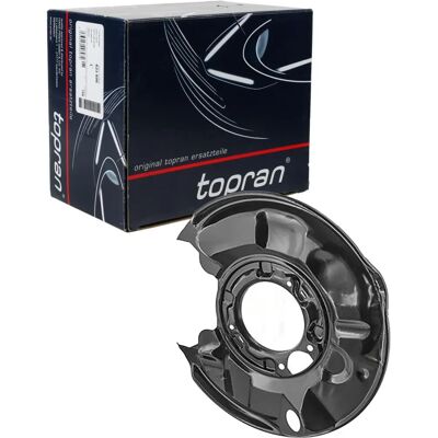 TOPRAN - 409524 - Spate stânga - Negru - Scut disculă de frână TOPRAN - 409524 - Spate stânga - Negru - Scut disculă de frână