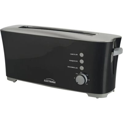 Electronia - KT-213F PR - Preto - 1000 W - Torradeira Electronia - KT-213F PR - Preto - 1000 W - Torradeira