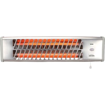 Electronia - QH03-1200W - Branco - Quartz - Electric heater Electronia - QH03-1200W - Branco - Quartz - Electric heater