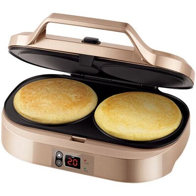 Electronia - 1329673 - 1300 W - Dourado - Máquina de crepes Electronia - 1329673 - 1300 W - Dourado - Máquina de crepes