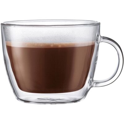 Bodum Bistro Double Wall Cafe Latte Cup - Coffee Cup Bodum Bistro Double Wall Cafe Latte Cup - Coffee Cup
