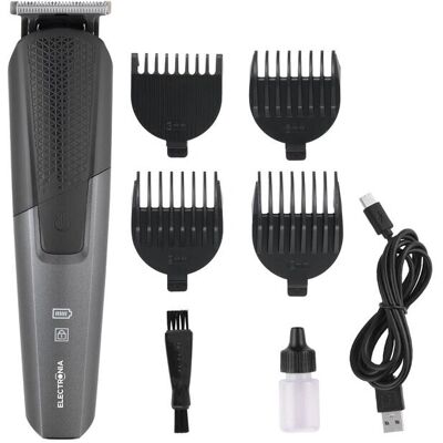 Electronia - SMART CUT - Cinza escuro - Cinza - Cortador de cabelo Electronia - SMART CUT - Cinza escuro - Cinza - Cortador de cabelo