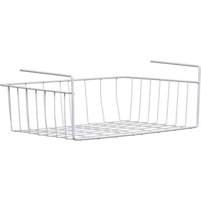 Panier de rangement Premier Housewares 509718 - Métal - 39 cm - Blanc Panier de rangement Premier Housewares 509718 - Métal - 39 cm - Blanc