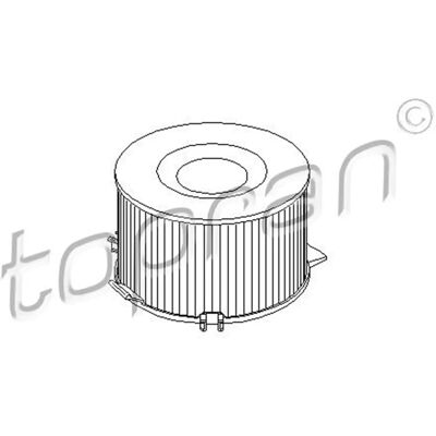 Topran - 109987 - Activated carbon - Cabin air filter Topran - 109987 - Activated carbon - Cabin air filter