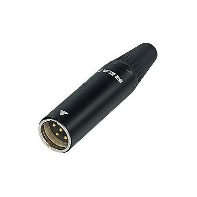 Rean RT4MC-B Connecteur XLR mâle 4 broches noir - connecteur de câble - Publicité Rean RT4MC-B Connecteur XLR mâle 4 broches noir - connecteur de câble - Publicité